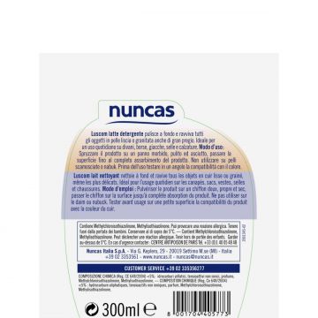 NUNCAS - PELLE LATTE DETERGENTE 300ML