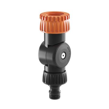 CLABER - SNODO A RUBINETTO CLABER PER IRRIGAZIONE CON ATTACCO TRE QUARTI E UN POLLICE OR