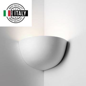 APPLIQUE ANGOLARE DA PARETE BIANCA 1XE27 HARA ANGLE BELFIORE APPLIQUE ANGOLARE DA PARETE BIANCA 1XE27 HARA ANGLE BELFIORE