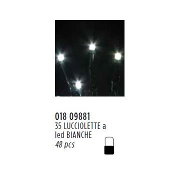 EG 35 LUCCIOLETTE LED BIANCHE MT3,40