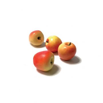 BUSTA 4 MELE GIALLO/ROSSE PER PRESEPI E MODELLISMO BUSTA 4 MELE GIALLO/ROSSE PER PRESEPI E MODELLISMO