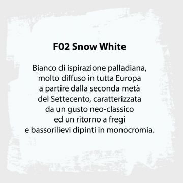 FLEUR - FLEUR CHALKY COLORE OPACO EFFETTO GESSO 750 ML F02 SNOW WHITE