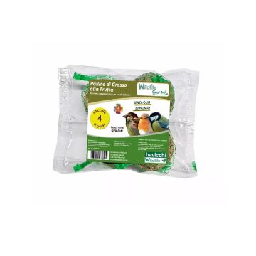WILDLIFE - PALLA DI GRASSO FRUTTA UCCELLI SELVATICI GOURMET 4 PZX 90GR