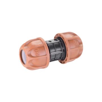CLABER - RACCORDO PROLUNGA IRRIGAZIONE DA GIARDINO PER TUBO POLIETILENE 20 MM CLABER
