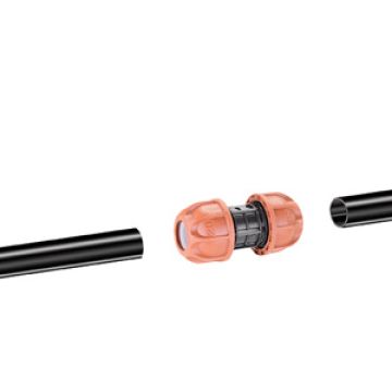 CLABER - RACCORDO PROLUNGA IRRIGAZIONE DA GIARDINO PER TUBO POLIETILENE 20 MM CLABER