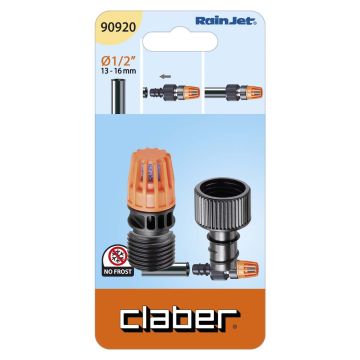 CLABER - VALVOLA DI DRENAGGIO PER IMPIANTI INTERATI TUBO 1/2 POLLICE CLABER