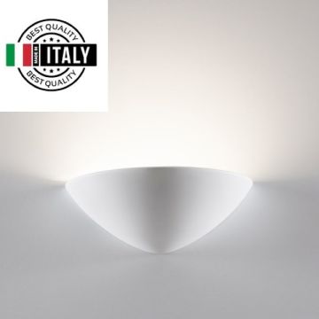 BELFIORE S.R.L. - APPLIQUE DA PARETE BIANCA 1XE27 EKA BELFIORE