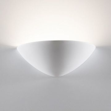BELFIORE S.R.L. - APPLIQUE DA PARETE BIANCA 1XE27 EKA BELFIORE