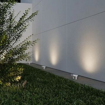 BENEITO FAURE - FARO PROIETTORE PER ESTERNO A LED 40W SWITCH 4CCT BIANCO SKY BENEITO