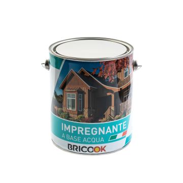 F.I.D.E.A.SRL - IMPREGNANTE ALL'ACQUA BRICO OK NOCE CHIARO LT. 2,5