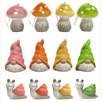 GIOCOPLAST NATALE - ADDOBBO PRIMAVERA 5/7 CM MODELLI ASSORTITI PREZZO CAD UNO INDICARE IL MODELLO