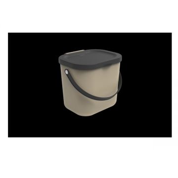 ROTHO - COMPOSTIERA 6LT ALBULA CAPPUCCINO