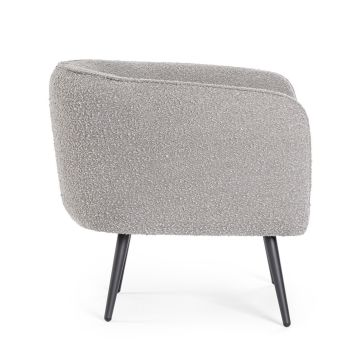 BIZZOTTO - POLTRONA AVRIL GRIGIO BOUCLE'