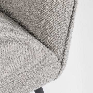 BIZZOTTO - POLTRONA AVRIL GRIGIO BOUCLE'