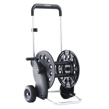 CLABER - CARRELLO AVVOLGITUBO PER GIARDINO CAPACITÀ 60 M TUBO 1/2 POLLICE CLABER ECOSEI
