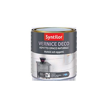 VERNICE DECO ASPETTO OPACO NATURALE 0,5L ACCIAIO VERNICE DECO ASPETTO OPACO NATURALE 0,5L ACCIAIO