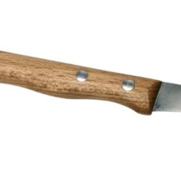 COLTELLO DA FUNGHI CON MANICO IN LEGNO 17.5 CM