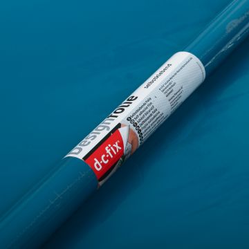 D-C-FIX - PLASTICA ADESIVA D C FIX 45X200 CM UNI PETROL LUCIDO