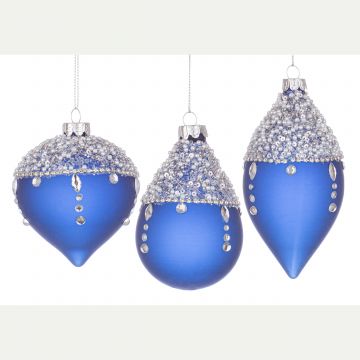 PALLINA DI NATALE IN VETRO BLU ELETTRICO PREZZO CADUNO INDICARE LA PREFERENZA PALLINA DI NATALE IN VETRO BLU ELETTRICO PREZZO CADUNO INDICARE LA PREFERENZA