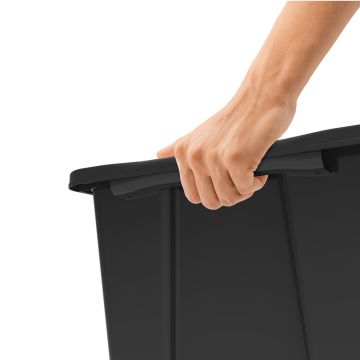 ROTHO - CONTENITORI CON COPERCHIO 4 L EVO EASY STORAGE NERO