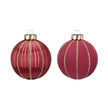 PALLINA DI NATALE IN VETRO ROSA ANTICO OPACO O LUCIDO 10CM PREZZO CAD UNO PALLINA DI NATALE IN VETRO ROSA ANTICO OPACO O LUCIDO 10CM PREZZO CAD UNO
