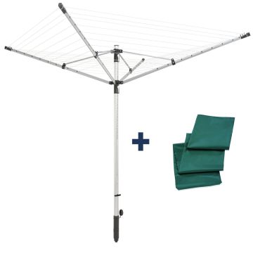 LEIFHEIT - STENDIBIANCHERIA OMBRELLO GIARDINO LEIFHEIT LINOLIFT 500 ASCIUGATURA PER ESTERNO