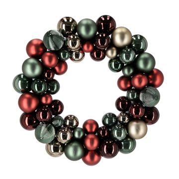 BIZZOTTO - CORONA PL JOE SFERICA MIX VERDE ROSSO D34