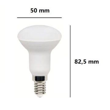 BOT LIGHTING S.R.L. - LAMPADINA REFLECTOR R50 A LED 4,9W LUCE NATURALE 4000K 470 LUMEN E27 BOT