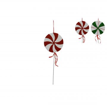 DUE ESSE CHRISTMAS - SPILLONE LECCA LECCA 2 ASS. 69 CM PREZZO CADUNO