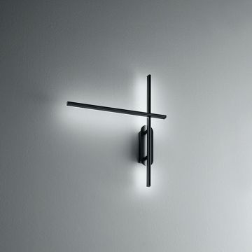 PERENZ SRL - APPLIQUE DA PARETE IN METALLO COLORE NERO 20W 1600LM CCT TANGE PERENZ