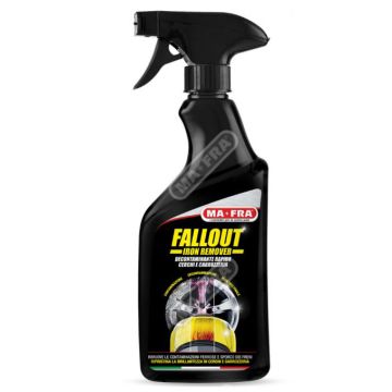 FALLOUT IRON REMOVER- RIMUOVE RESIDUI FERROSI DA CARROZZERIA E CERCHI IN LEGA AU FALLOUT IRON REMOVER- RIMUOVE RESIDUI FERROSI DA CARROZZERIA E CERCHI IN LEGA AU