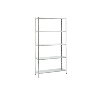 GARDEN FRIEND - SCAFFALE METALLO 5RIPIANI 100X30X187H CM POR 50 KG