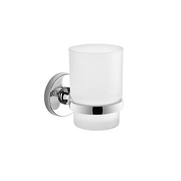 GEDY - PORTA SPAZZOLINO CROMATO FELCE