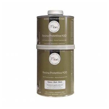 FLEUR RESINA PROTETTIVA H2O A+B BICOMPONENTE - OPACA - 1L FLEUR RESINA PROTETTIVA H2O A+B BICOMPONENTE - OPACA - 1L