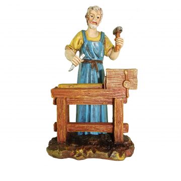 BERTONI - FALEGNAME AL BANCO PER PRESEPE DA 10 CM