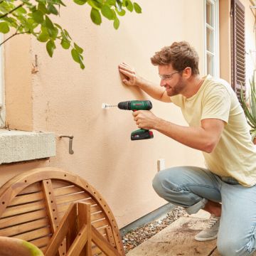 BOSCH - TRAPANO BATTENTE AVVITATORE CON BATTERIA E CARIC ABATTERIA  EASYIMPACT 18V-38