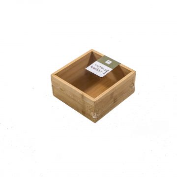 MERCURY - SCATOLA IN BAMBU' 15X15X7CM