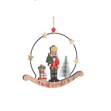 BIZZOTTO - PENDAGLIO WILLY SOLDATINO CON SCRITTA MERRY CHRISTMAS