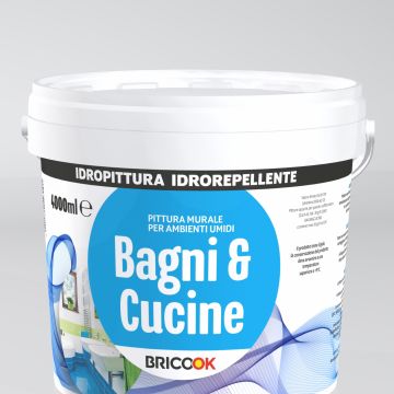PITTURA BAGNI E CUCINE BRICO OK LT.4