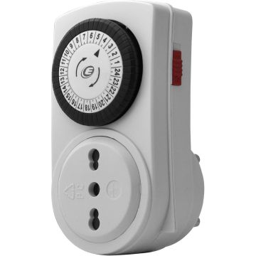 MINI PROGRAMMA GIORNALIERO PER PRESE ELETTRICHE MINI PROGRAMMA GIORNALIERO PER PRESE ELETTRICHE