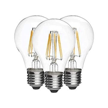 LAMPADA GOCCIA FILAMENTO LED A60 9W E27 3000K TRIPACK DI VIVIDA