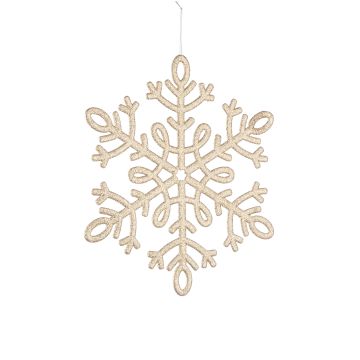 BIZZOTTO - PENDAGLIO FIOCCO NEVE ORO BIZZOTTO SERENDIPITY 26X0,1X30H