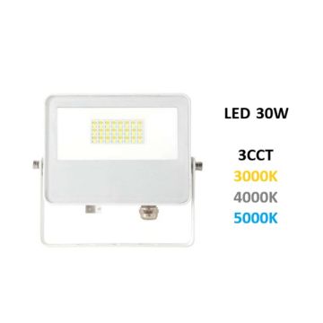 FARO PROIETTORE PER ESTERNO A LED 30W SWITCH 3CCT BIANCO SKY BENEITO FARO PROIETTORE PER ESTERNO A LED 30W SWITCH 3CCT BIANCO SKY BENEITO