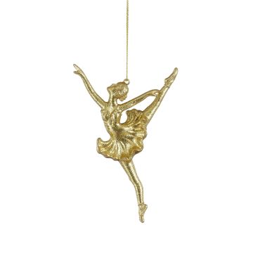 EDELMAN - BALLERINA DA APPENDERE DECOARAZIONE ORO 15,5X9X2CM EDELMAN