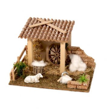BERTONI - STALLA DEL TOSATORE PER PRESEPE