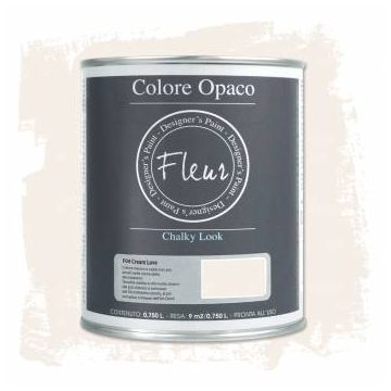 FLEUR - VERNICE COLORE OPACO EFFETTO GESSO CREAM LOVE FLEUR CHALKY 750 ML F04