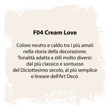 FLEUR - VERNICE COLORE OPACO EFFETTO GESSO CREAM LOVE FLEUR CHALKY 750 ML F04