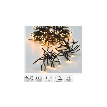 LUCI DI NATALE 1500 LED BIANCO CALDO 30M CAVO SCURO USO INTERNO E ESTERNO LUCI DI NATALE 1500 LED BIANCO CALDO 30M CAVO SCURO USO INTERNO E ESTERNO