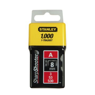 STANLEY BLACK & DECKER - PUNTI TIPO A PER GRAFFATRICE 8 MM