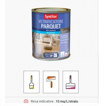 SYNTILOR - VETRIFICATORE AQUA 2,5 LT LUCIDO